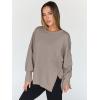 imageTrendy Queen Womens Oversized Sweatshirts Hoodies Crewneck Shirts Fall Outfits Teen Girls Y2k Winter ClothesCoffeegrey