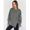 imageTrendy Queen Womens Oversized Sweatshirts Hoodies Crewneck Shirts Fall Outfits Teen Girls Y2k Winter ClothesDarkgrey