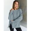 imageTrendy Queen Womens Oversized Sweatshirts Hoodies Crewneck Shirts Fall Outfits Teen Girls Y2k Winter ClothesGreygreen