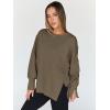 imageTrendy Queen Womens Oversized Sweatshirts Hoodies Crewneck Shirts Fall Outfits Teen Girls Y2k Winter ClothesLight Coffee