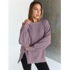 imageTrendy Queen Womens Oversized Sweatshirts Hoodies Crewneck Shirts Fall Outfits Teen Girls Y2k Winter ClothesNutmeg