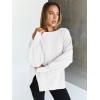 imageTrendy Queen Womens Oversized Sweatshirts Hoodies Crewneck Shirts Fall Outfits Teen Girls Y2k Winter ClothesWhite