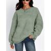 imageTrendy Queen Womens Oversized Sweatshirts Hoodies Long Sleeve Pullover Sweaters Fall Fashion Outfits Clothes 2024Green