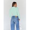 imageTrendy Queen Womens Turtleneck Long Sleeve Shirts Fall Fashion Basic Thermal Underwear Tops Winter Clothes 2025Sage