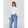 imageTrendy Queen Womens Turtleneck Long Sleeve Shirts Fall Fashion Basic Thermal Underwear Tops Winter Clothes 2025White