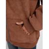 imageTrendy Queen Zip Up Hoodies for Women Acid Wash Oversized Sweatshirts Fall Cute Y2k Clothes Winter Jackets Vintage StreetwearBrown