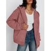 imageTrendy Queen Zip Up Hoodies for Women Acid Wash Oversized Sweatshirts Fall Cute Y2k Clothes Winter Jackets Vintage StreetwearPink