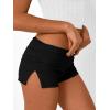 imageTrendy Queen Booty Shorts For Women Pajama Micro Sexy Sleepwear Cute Sleep Mini Bottoms 2025 Summer Lounge Beach ClothesBlack
