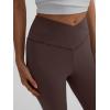 imageTrendy Queen Flare Leggings for Women Wide Leg Yoga Pants V Crossover High Waisted Bootcut Work Pants Fall Outfits 2025Brown