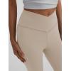 imageTrendy Queen Flare Leggings for Women Wide Leg Yoga Pants V Crossover High Waisted Bootcut Work Pants Fall Outfits 2025Khaki