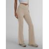 imageTrendy Queen Flare Leggings for Women Wide Leg Yoga Pants V Crossover High Waisted Bootcut Work Pants Fall Outfits 2025Khaki