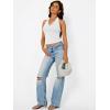 imageTrendy Queen Summer Tops for Women 2025 Going Out Cute y2k Shirts Halter Cowl Neck Backless Basic Vacation Outfits ClothesWhite