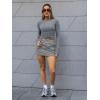 imageTrendy Queen Womens Boat Neck Tops Long Sleeve Shirts Casual Fitted Tee Shirts Solid Color Fall Basic ClothesLightgrey