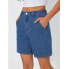 imageTrendy Queen Womens Jean Shorts Denim Short Jorts Summer Clothes Y2K Cute Fashion Outfits 2025Blue