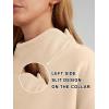 imageTrendy Queen Womens Oversized Sweatshirts Turtleneck Pullover Long Sleeve Hoodies Tops Fall Fashion Outfits 2025 ClothesApricot