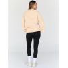 imageTrendy Queen Womens Oversized Sweatshirts Turtleneck Pullover Long Sleeve Hoodies Tops Fall Fashion Outfits 2025 ClothesApricot