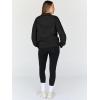 imageTrendy Queen Womens Oversized Sweatshirts Turtleneck Pullover Long Sleeve Hoodies Tops Fall Fashion Outfits 2025 ClothesBlack