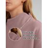 imageTrendy Queen Womens Oversized Sweatshirts Turtleneck Pullover Long Sleeve Hoodies Tops Fall Fashion Outfits 2025 ClothesDarkpink