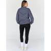 imageTrendy Queen Womens Oversized Sweatshirts Turtleneck Pullover Long Sleeve Hoodies Tops Fall Fashion Outfits 2025 ClothesGreyblue
