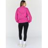 imageTrendy Queen Womens Oversized Sweatshirts Turtleneck Pullover Long Sleeve Hoodies Tops Fall Fashion Outfits 2025 ClothesHotpink