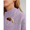 imageTrendy Queen Womens Oversized Sweatshirts Turtleneck Pullover Long Sleeve Hoodies Tops Fall Fashion Outfits 2025 ClothesLightpurple