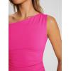 imageTrendy Queen Womens Summer Off The Shoulder Tops Going Out T Shirts Crop Tank Top Fashion Clothes Spring Outfits 2025Bright Pink
