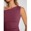 imageTrendy Queen Womens Summer Off The Shoulder Tops Going Out T Shirts Crop Tank Top Fashion Clothes Spring Outfits 2025Wine Red
