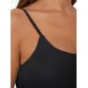 imageTrendy Queen Womens Summer Tank Tops Double Lined Going Out Teen Girls Y2k Sleeveless Backless 2025 Workout Cami AdjustableBlack