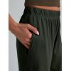 imageTrendy Queen Womens Wide Leg Pants Sweatpants Comfy Lounge Baggy Flowy Ribbed Pajama Pants Fall Fashion Clothes Outfits 2025Armygreen