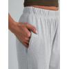 imageTrendy Queen Womens Wide Leg Pants Sweatpants Comfy Lounge Baggy Flowy Ribbed Pajama Pants Fall Fashion Clothes Outfits 2025Grey