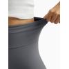 imageTrendy Queen Womens Wide Leg Yoga Pants Bootcut Workout Flare Leggings Trendy High Waisted Fold Over 2025 Fall OutfitsGrey