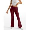 imageTrendy Queen Womens Wide Leg Yoga Pants Bootcut Workout Flare Leggings Trendy High Waisted Fold Over 2025 Fall OutfitsWinered