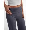 imageTrendy Queen Womens Wide Leg Yoga Pants Palazzo Fall Work Flowy Casual Pants Loose Stretchy Comfy Bussiness Teacher Outfits 2024 Darkgrey M