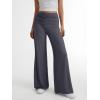imageTrendy Queen Womens Wide Leg Yoga Pants Palazzo Fall Work Flowy Casual Pants Loose Stretchy Comfy Bussiness Teacher Outfits 2024 Darkgrey M