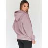 imageTrendy Queen Womens Zip Up Hoodies Oversized Sweatshirts Fall Fashion Outfits Casual Jackets 2025 Winter ClothesDark Pink