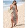 imageSAMPEEL Summer Dresses Maxi Dress Vacation Beach Sundresses 2025 with PocketsFloral Boho Ethnic Style