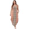 imageSAMPEEL Summer Dresses Maxi Dress Vacation Beach Sundresses 2025 with PocketsFloral Boho Ethnic Style