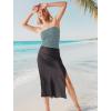 imageSAMPEEL Tube Tops for Women Summer Outfits Trendy 2024Green