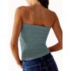 imageSAMPEEL Tube Tops for Women Summer Outfits Trendy 2024Green