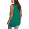 imageSAMPEEL Womens Summer Tank Tops Basic Tanks V Neck Sleeveless T Shirts Side Split127cloverblack