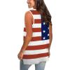 imageSAMPEEL Womens Summer Tank Tops Basic Tanks V Neck Sleeveless T Shirts Side Split128flag C