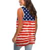 imageSAMPEEL Womens Summer Tank Tops Basic Tanks V Neck Sleeveless T Shirts Side Split128flag D
