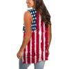 imageSAMPEEL Womens Summer Tank Tops Basic Tanks V Neck Sleeveless T Shirts Side Split128flag a