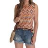 imageSAMPEEL Womens Tank Tops Eyelet Loose Casual Summer Tops Crew Neck Basic Sleeveless Shirts Trendy 2025Printboho