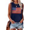 imageSAMPEEL Womens Tank Tops Eyelet Loose Casual Summer Tops Crew Neck Basic Sleeveless Shirts Trendy 2025Printflag