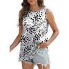 imageSAMPEEL Womens Tank Tops Eyelet Loose Casual Summer Tops Crew Neck Basic Sleeveless Shirts Trendy 2025Printlovely Love