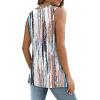 imageSAMPEEL Womens Tank Tops Eyelet Loose Casual Summer Tops Crew Neck Basic Sleeveless Shirts Trendy 2025Printtie Dye Brown