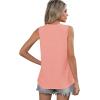 imageSAMPEEL Womens Tank Tops Loose Casual Summer Tops Crew Neck Basic Sleeveless Shirts Trendy 2025Coral