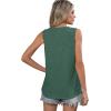 imageSAMPEEL Womens Tank Tops Loose Casual Summer Tops Crew Neck Basic Sleeveless Shirts Trendy 2025Green