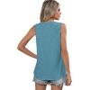 imageSAMPEEL Womens Tank Tops Loose Casual Summer Tops Crew Neck Basic Sleeveless Shirts Trendy 2025Pine Green